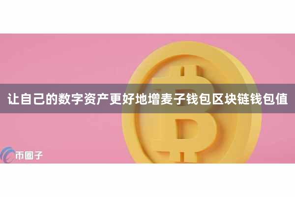 让自己的数字资产更好地增麦子钱包区块链钱包值